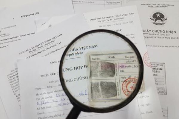 công chứng nhà đất giấy tờ giả