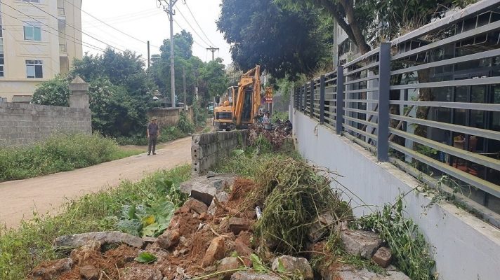 đất bị lấn chiếm